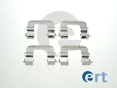 Комплект пружинок крепления дисковых колодок передних 420199 ERT