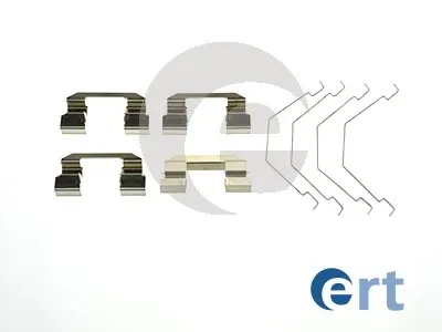 Комплект пружинок крепления дисковых колодок передних 420089 ERT