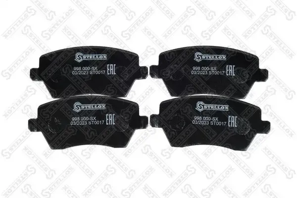 Передние тормозные колодки 998000SX Stellox