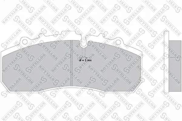 Передние тормозные колодки DAF 95 XF I
