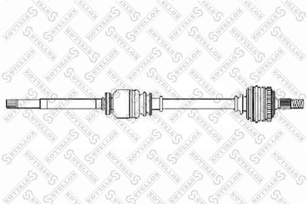 Правая полуось 1581765SX Stellox