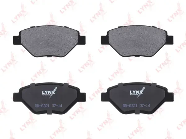 Передние тормозные колодки BD6321 Lynxauto