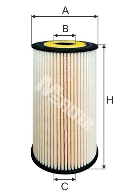 Масляный фильтр TE605 Mfilter