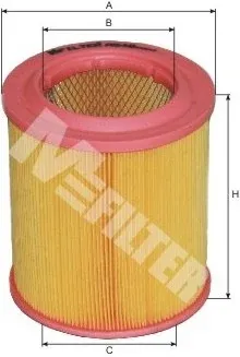 Воздушный фильтр A548 Mfilter