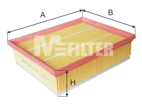 Воздушный фильтр K7104 Mfilter