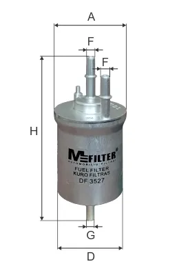 Топливный фильтр DF3527 Mfilter