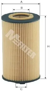 Масляный фильтр TE627 Mfilter