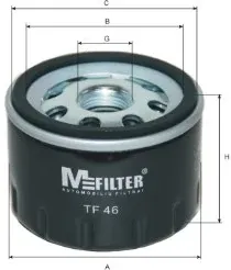 Масляный фильтр TF46 Mfilter
