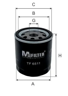 Масляный фильтр TF6511 Mfilter