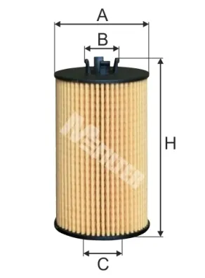 Масляный фильтр TE648 Mfilter