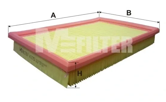 Воздушный фильтр K375 Mfilter