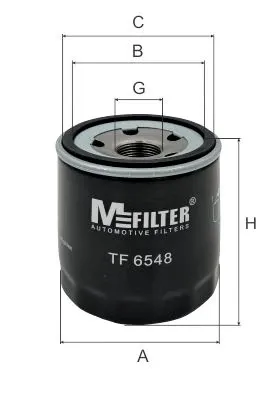 Масляный фильтр TF6548 Mfilter