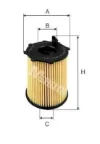 Масляный фильтр TE617 Mfilter