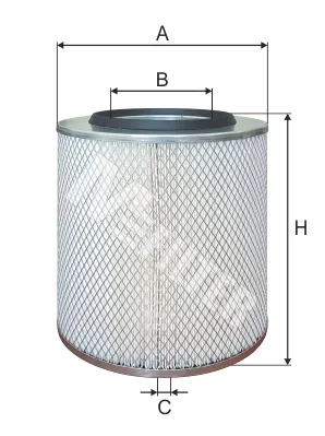 Воздушный фильтр A597 Mfilter