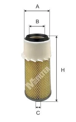 Воздушный фильтр A1066 Mfilter