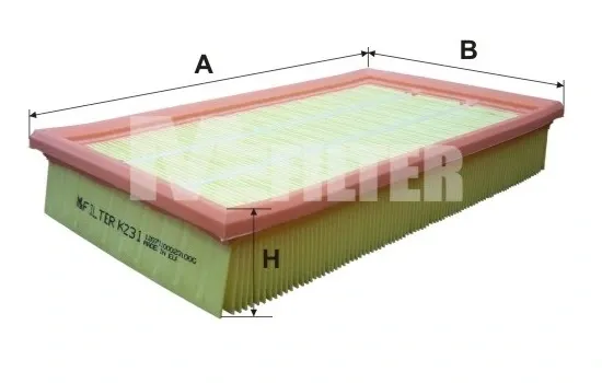 Воздушный фильтр K231 Mfilter