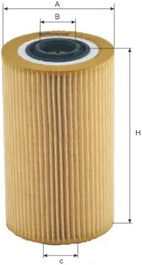 Масляный фильтр TE635 Mfilter