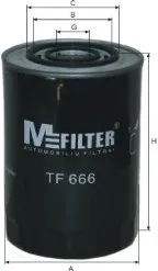 Масляный фильтр TF666 Mfilter
