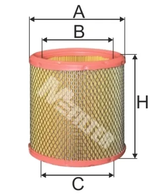 Воздушный фильтр A393 Mfilter