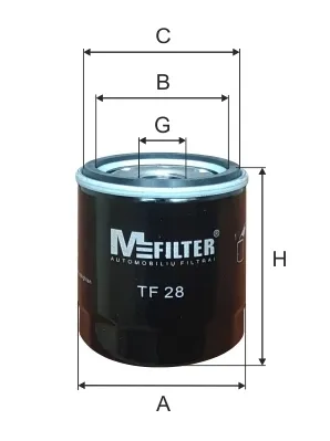Масляный фильтр TF28 Mfilter
