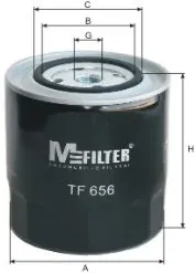 Масляный фильтр TF656 Mfilter