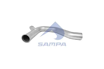 Труба приемная (штаны) глушителя передняя SAMPA 051005