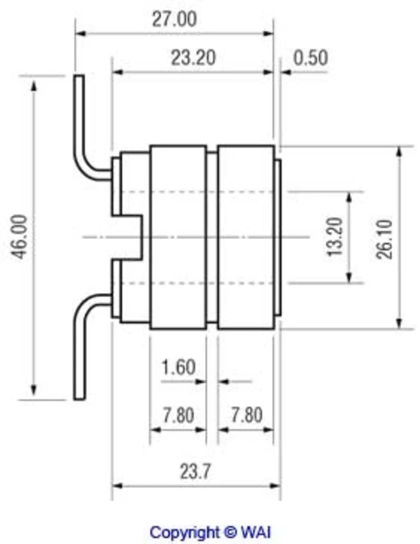  Коллектор ротора генератора Ford Transit 4