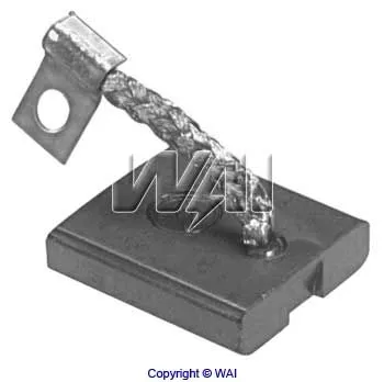 Щетки генератора A0001544014 Mercedes