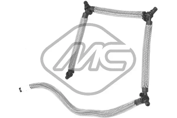 Обратная топливная трубка 92046 Metalcaucho