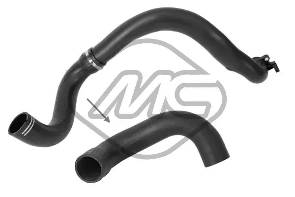 Патрубок интеркулера 78146 Metalcaucho