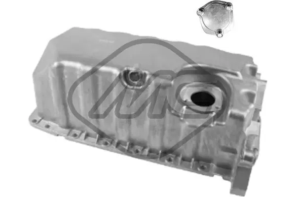 Поддон двигателя 38096 Metalcaucho