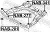 Сайлентблок (подушка) передней балки (подрамника) NAB341 Febest