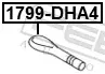 Буксировочный крюк 1799DHA4 Febest
