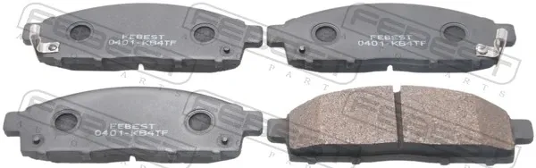 Передние тормозные колодки 0401KB4TF Febest