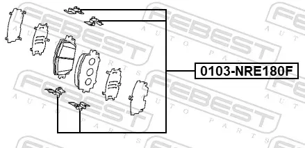  0103NRE180F Febest
