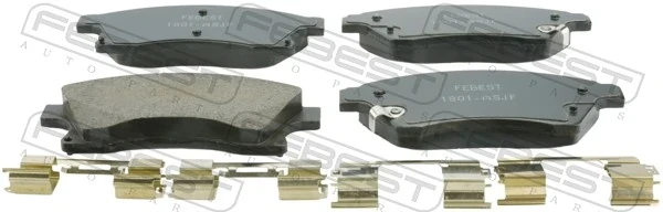 Передние тормозные колодки 1801ASJF Febest