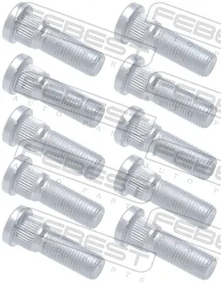 Болт ступицы FEBEST 0184004PCS10