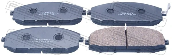 Передние тормозные колодки 0201Y61F Febest