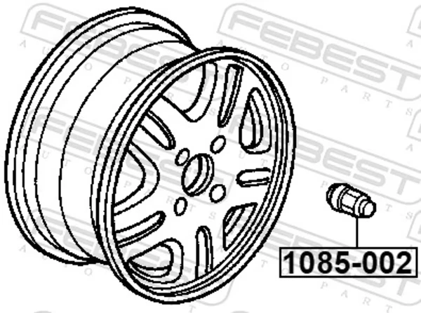 Гайки колесные 9598708 Opel