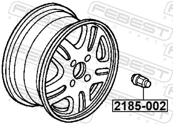 Гайки колесные 31439232 Volvo