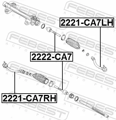 Наружный наконечник рулевой тяги KIA Cerato III седан (YD) (2012 - 2019) цена, от