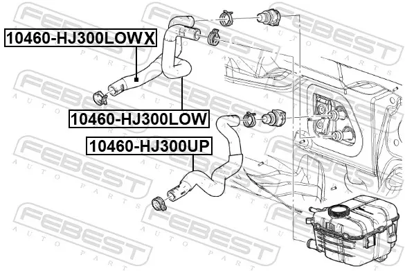 Шланг отопителя обратка 95390887 Peugeot/Citroen