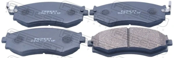 Передние тормозные колодки 0201P11F Febest