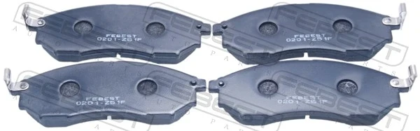 Передние тормозные колодки 0201Z51F Febest