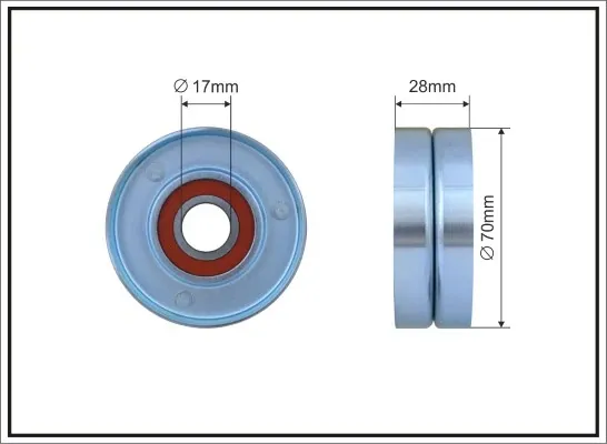 Паразитный ролик приводного ремня Fiat/Alfa/Lancia 0060595625 цена, от