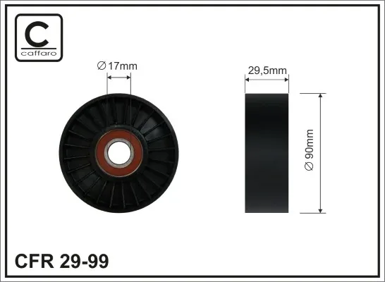 Паразитный ролик 2999 Caffaro