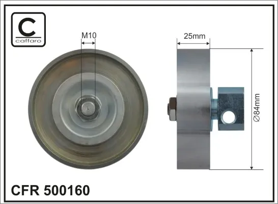 Натяжной ролик 500160 Caffaro