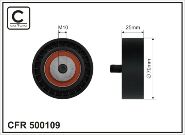 Натяжной ролик 500109 Caffaro