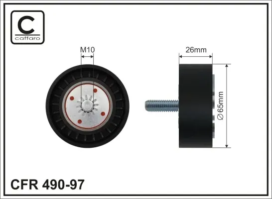 Паразитный ролик 49097 Caffaro