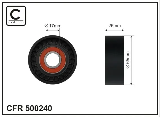 Натяжной ролик 031620 Dexwal